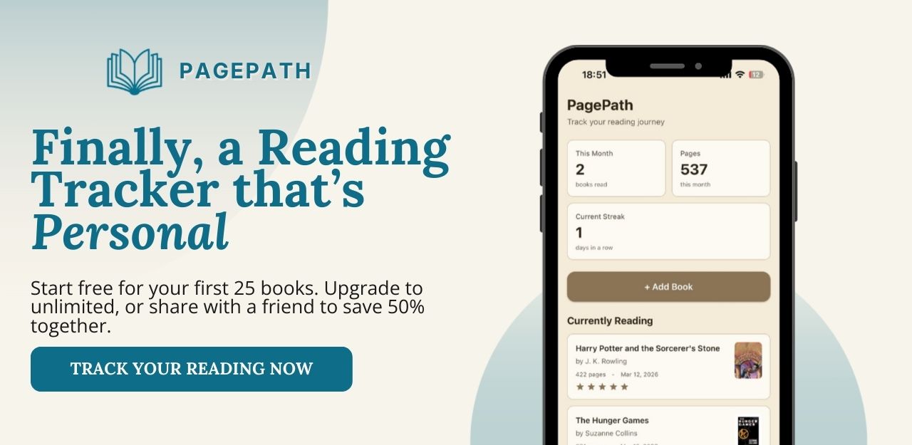 PagePath - Finally, a reading tracker that's personal. Start free for your first 25 books.